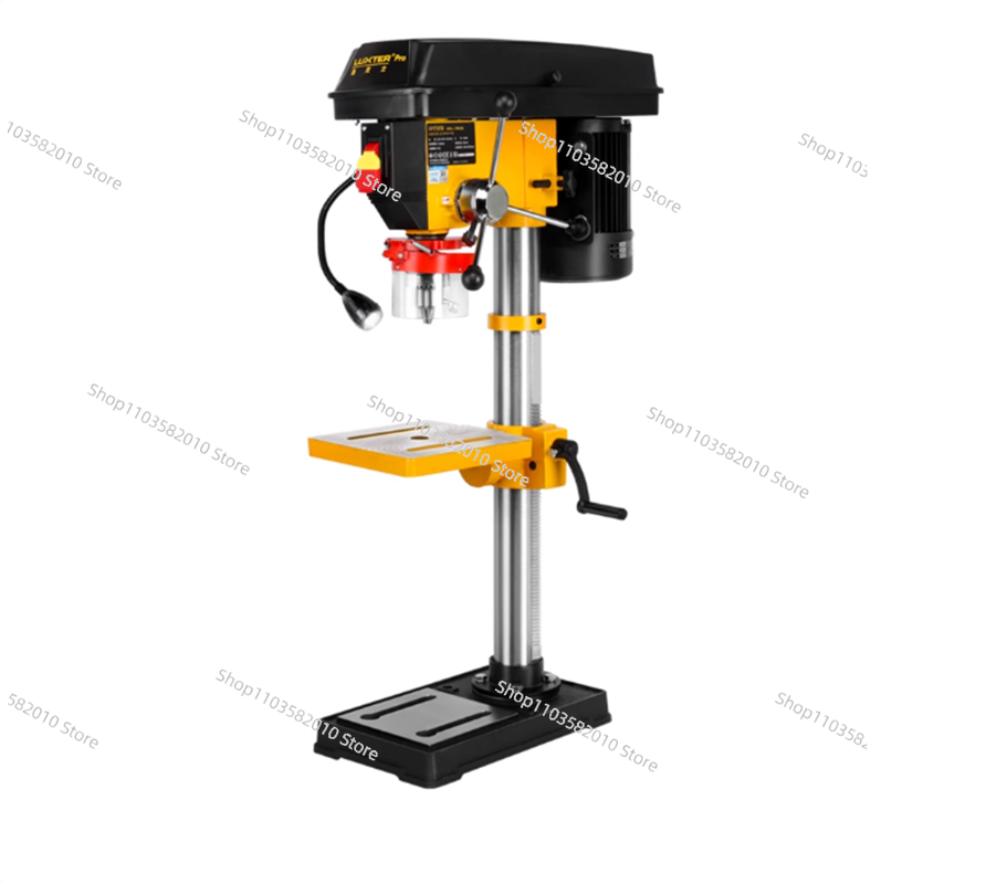 Woodworking Bench - เครื่องเจาะไม้ขนาดเล็กสำหรับใช้ในบ้าน เครื่องเจาะอเนกประสงค์แบบตั้งโต๊ะ เกรดอุตสาหกรรม ความแม่นยำสูง เครื่องมือเจาะ