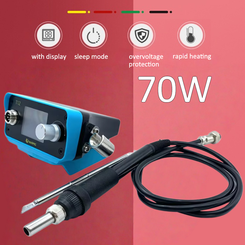 Milwaukee Drill M12 Fuel - สถานีบัดกรีไร้สาย 70W T12 สำหรับแบตเตอรี่ Dewalt/Makita/Bosch/Milwaukee 18V