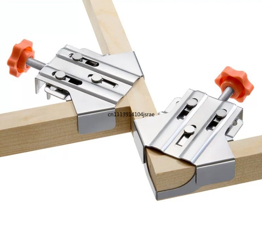 Woodworking Right Angle Clamp - แคลมป์มุมฉาก 90 องศา สแตนเลส สำหรับงานไม้ ใช้ยึดตำแหน่ง