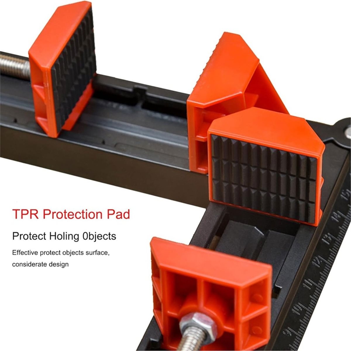 Woodworking Right Angle Clamp - แคลมป์มุมสำหรับงานไม้, แคลมป์มุมปรับได้, แคลมป์มุมหลายมุมสำหรับชุดงานไม้, แคลมป์มุมฉาก
