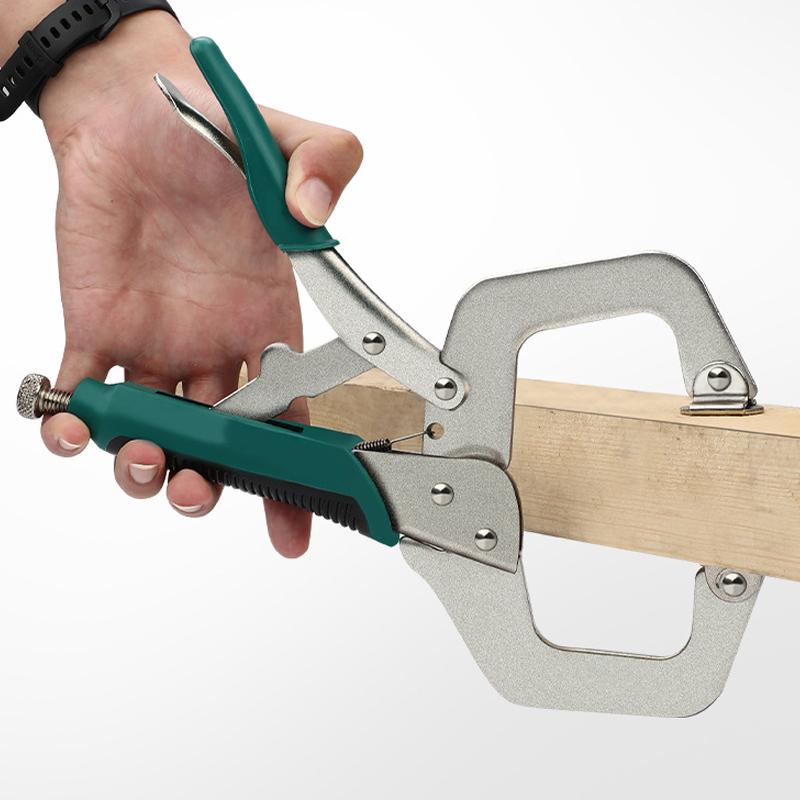 Woodworking Clamp - คีมจับอเนกประสงค์ สแตนเลสเกรดอุตสาหกรรม แบบ C ปรับได้ ขนาด