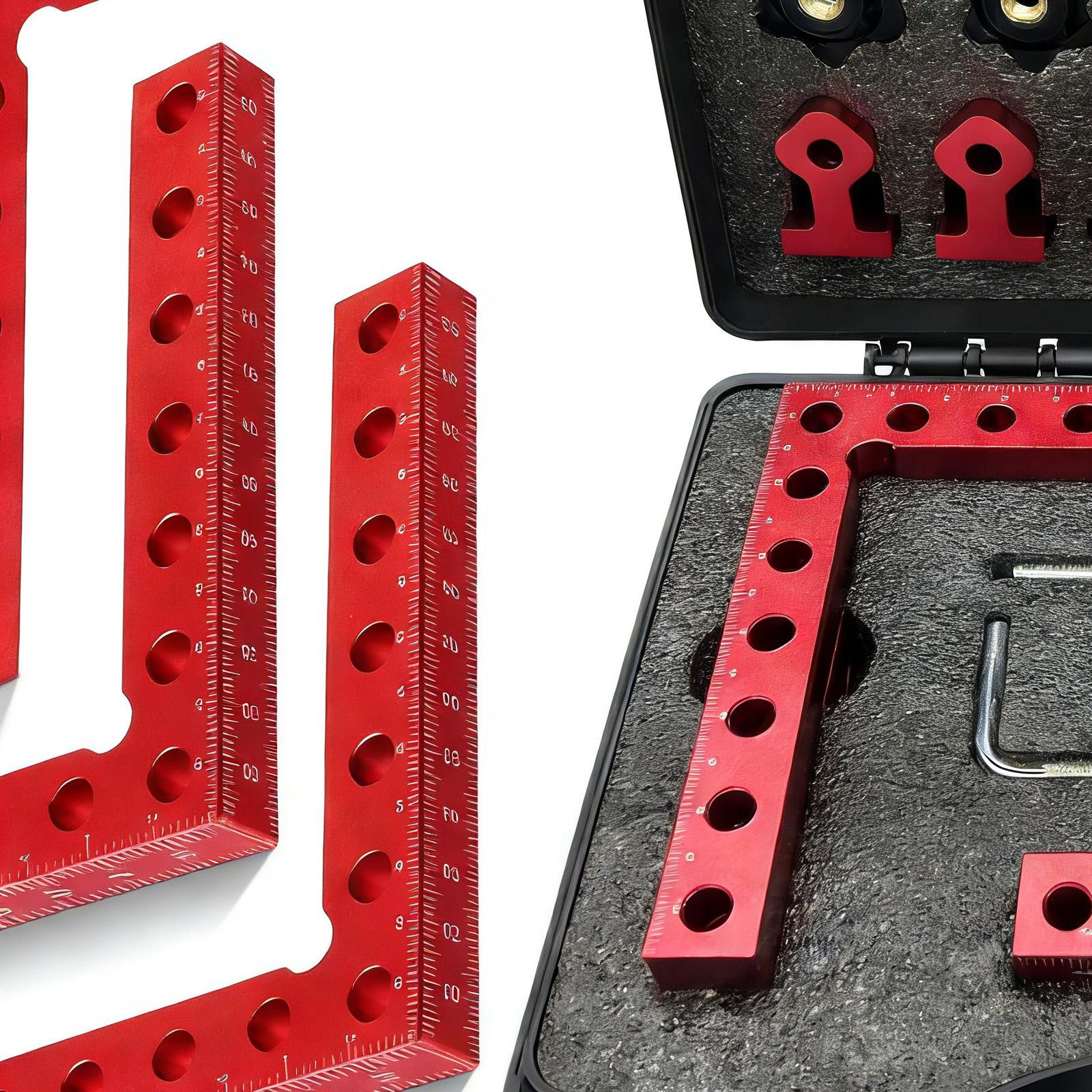 Woodworking Right Angle Clamp - ตัวหนีบมุม 90 องศา อลูมิเนียมอัลลอยด์ ตัวจับยึดมุมฉาก 90