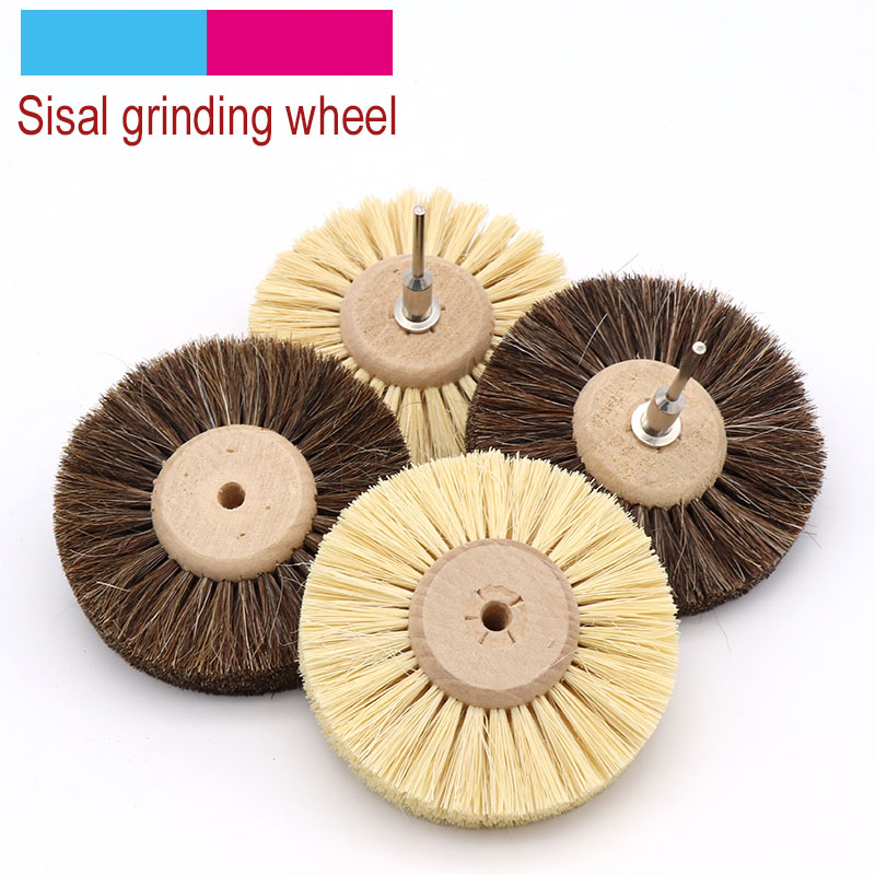 Woodworking Drill - 1Pcs ขัด Sisal Filament หรือม้าผมแปรงขัดขัด Buffing