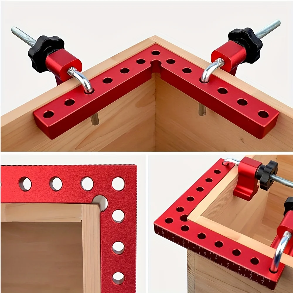 120/140 มม.มุมคลิปยึด 90 องศา  - Woodworking Right Angle Clamp บทวิจารณ์และราคา