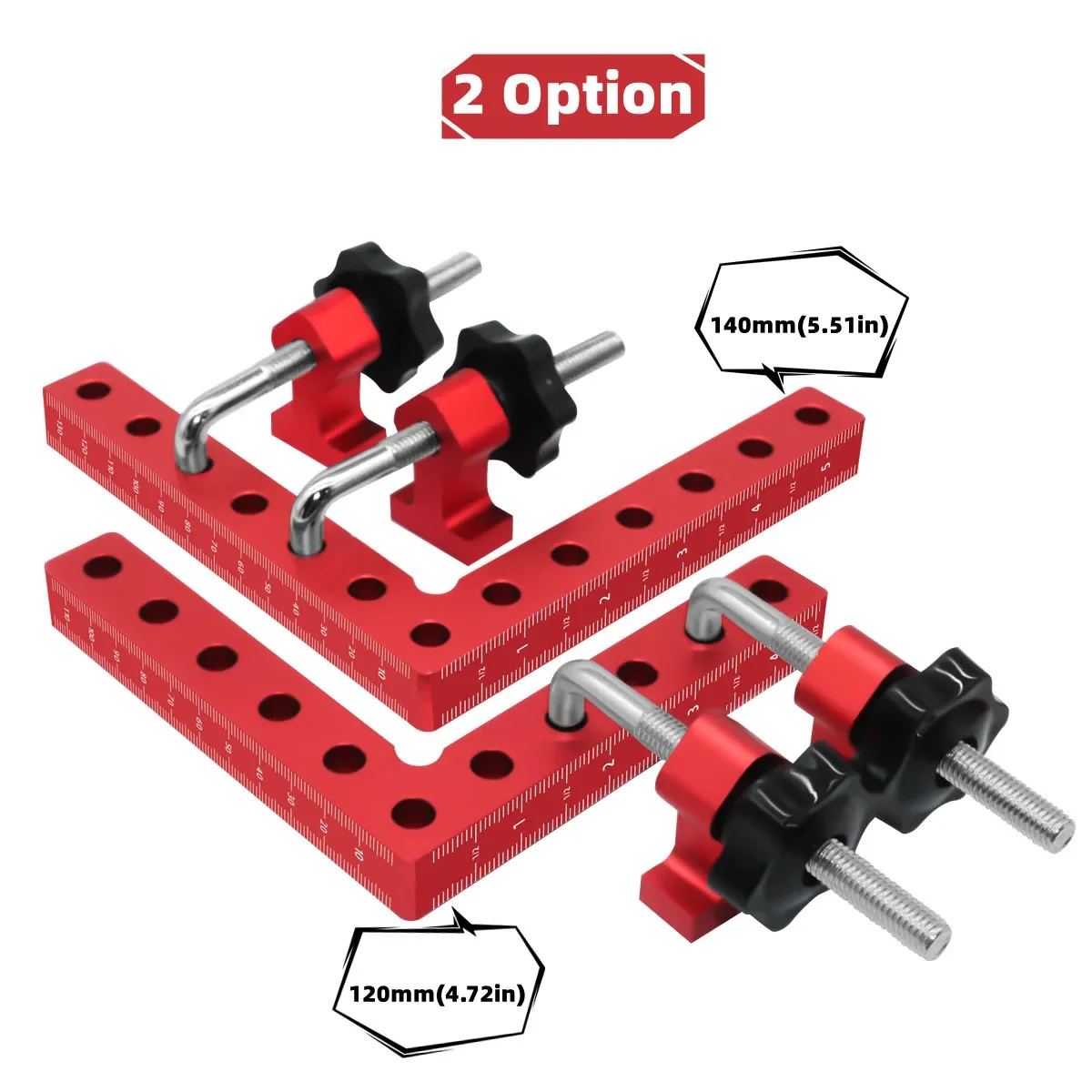 120/140 มม.มุมคลิปยึด 90 องศา  - Woodworking Right Angle Clamp บทวิจารณ์และราคา