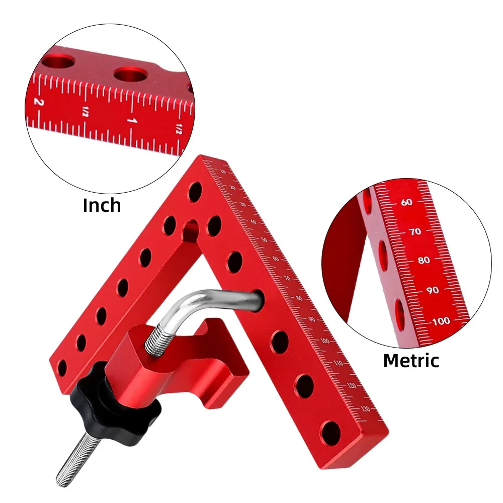 120/140 มม.มุมคลิปยึด 90 องศา  - Woodworking Right Angle Clamp บทวิจารณ์และราคา