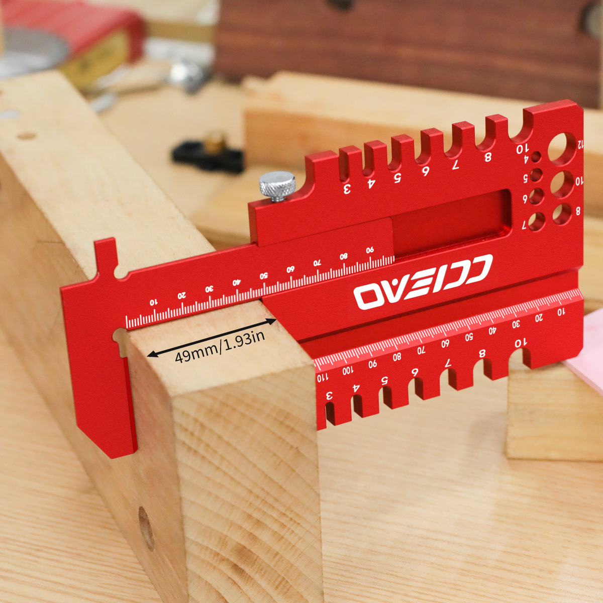 ไม้บรรทัดวัดอเนกประสงค์สำหรับง - Woodworking Gauge บทวิจารณ์และราคา