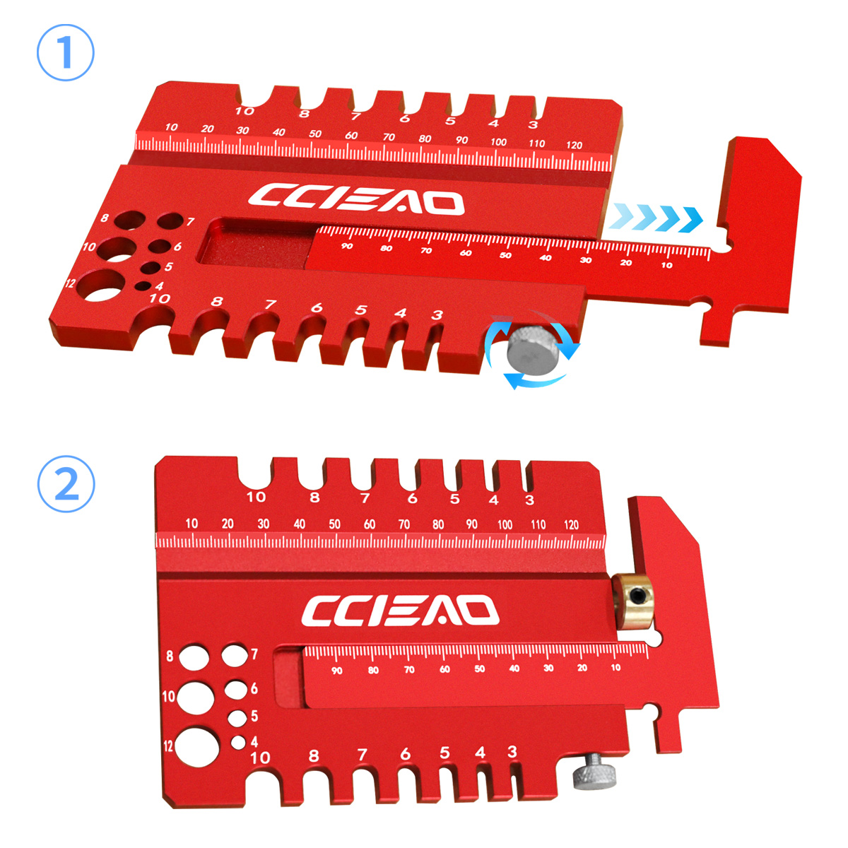 ไม้บรรทัดวัดอเนกประสงค์สำหรับง - Woodworking Gauge บทวิจารณ์และราคา