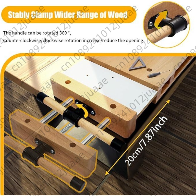 โต๊ะทำงานไม้เนื้อแข็งพร้อมตัวจ - Woodworking Bench บทวิจารณ์และราคา