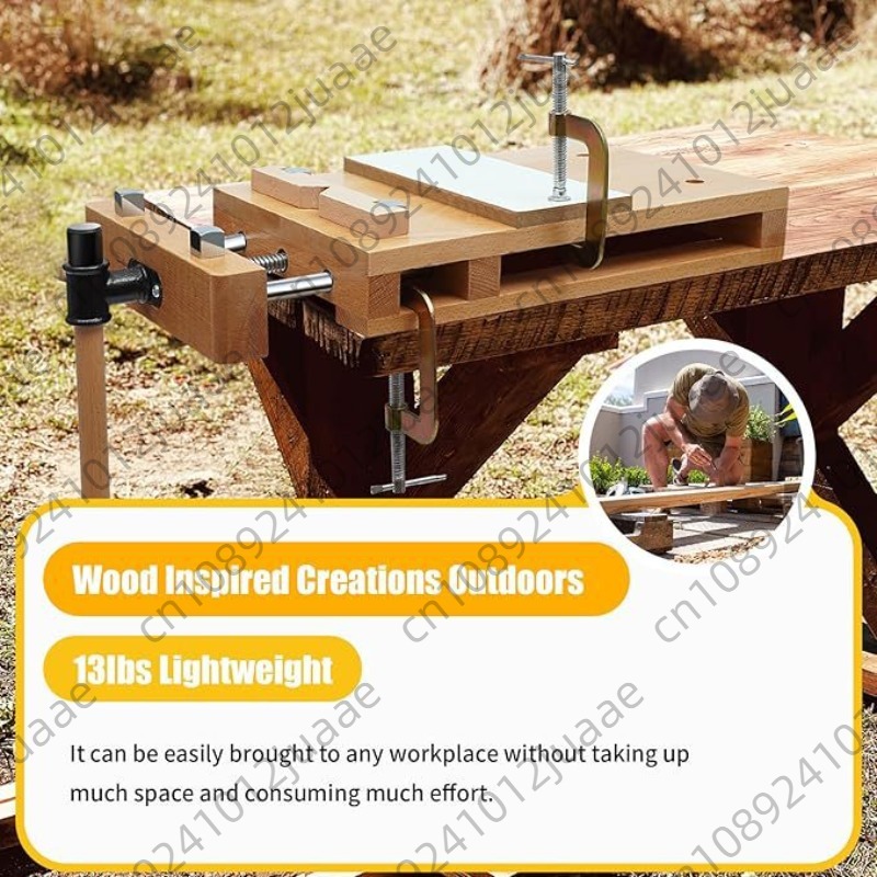 โต๊ะทำงานไม้เนื้อแข็งพร้อมตัวจ - Woodworking Bench บทวิจารณ์และราคา