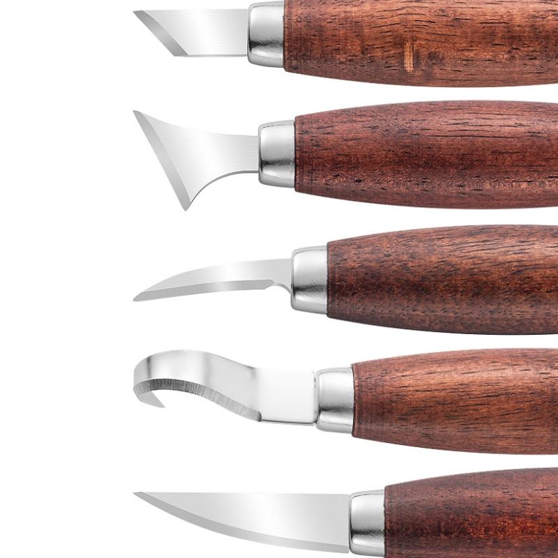 ชุดสิ่วแกะสลักไม้ 5 ชิ้น - เคร - Wood Chisel Set บทวิจารณ์และราคา