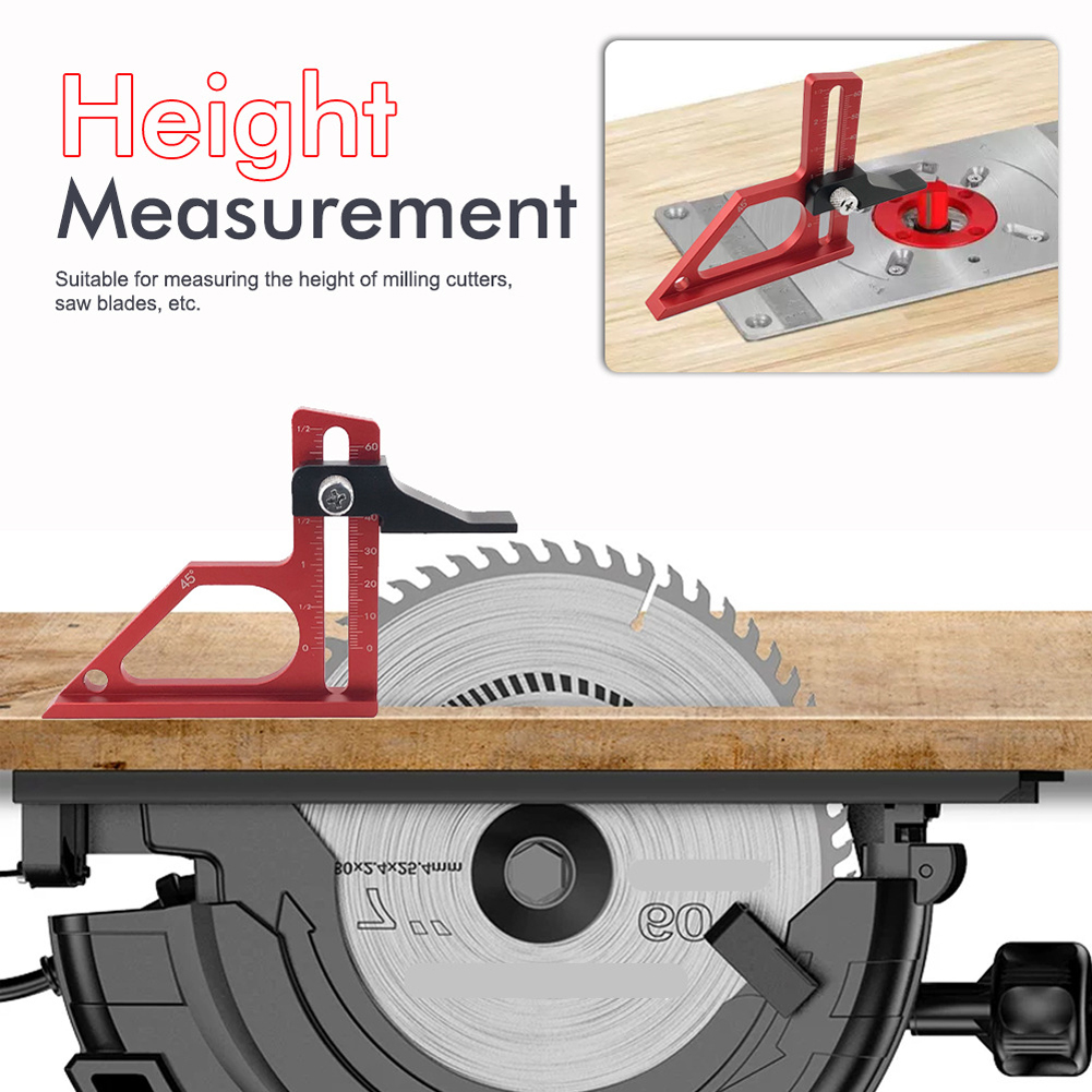 เกจวัดความลึกสำหรับเลื่อยโต๊ะ  - Woodworking Gauge บทวิจารณ์และราคา