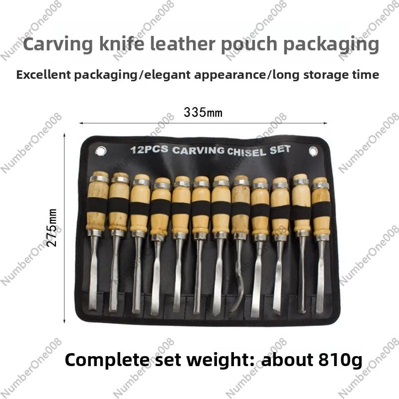 ชุดเครื่องมือแกะสลักไม้ 12 ชิ้ - Wood Chisel Set บทวิจารณ์และราคา