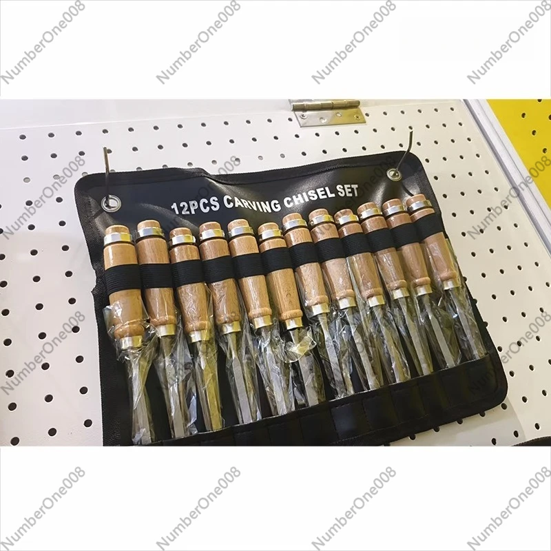 ชุดเครื่องมือแกะสลักไม้ 12 ชิ้ - Wood Chisel Set บทวิจารณ์และราคา