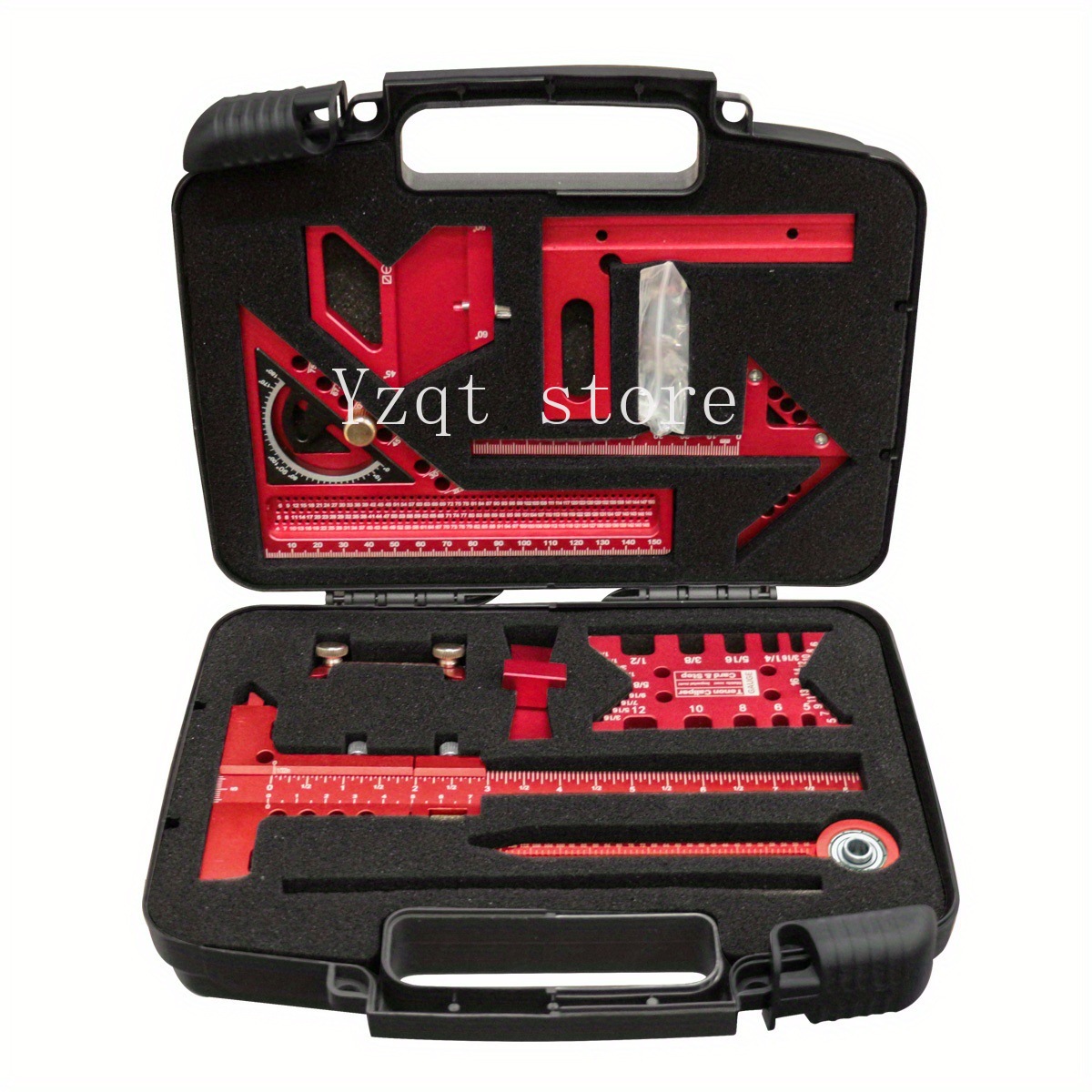 ชุดเครื่องมือวัดงานไม้พร้อมกล่ - Woodworking Plan บทวิจารณ์และราคา