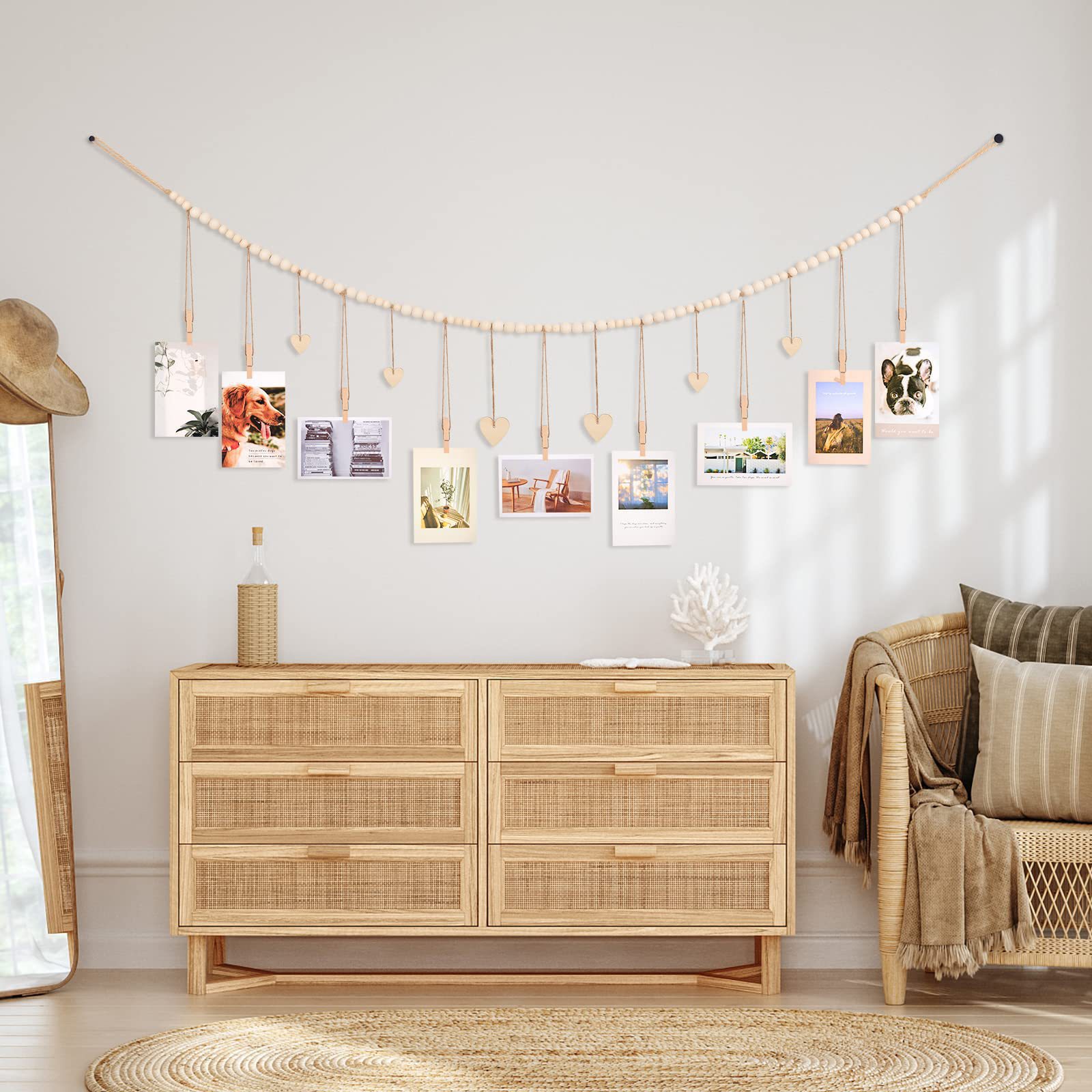 กรอบรูปแขวนผนังตกแต่งสไตล์โบโฮ - Woodworking Show บทวิจารณ์และราคา