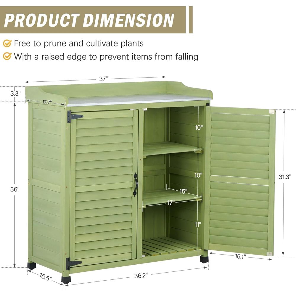 โต๊ะปลูกต้นไม้กลางแจ้งพร้อมท็อ - Woodworking Bench บทวิจารณ์และราคา