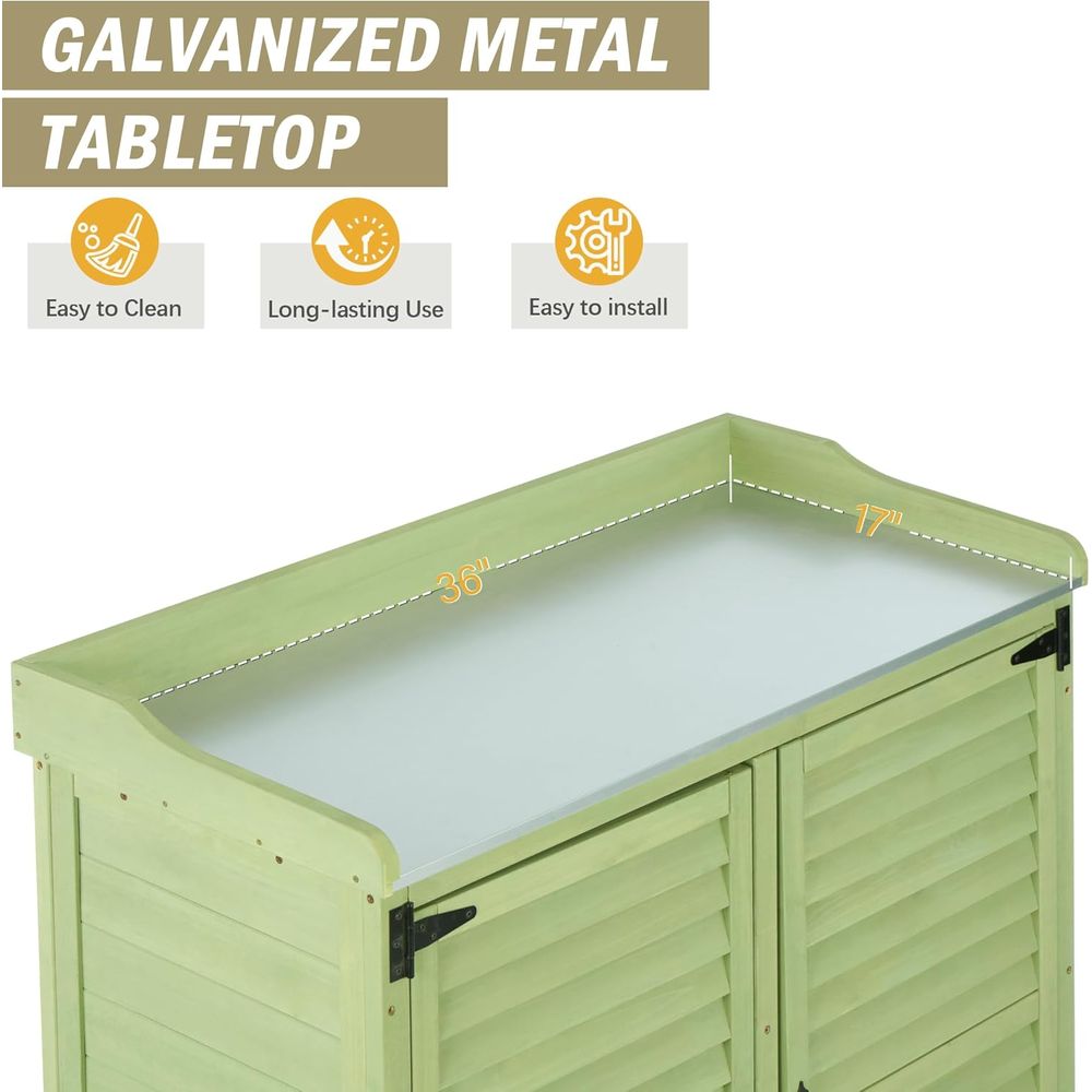 โต๊ะปลูกต้นไม้กลางแจ้งพร้อมท็อ - Woodworking Bench บทวิจารณ์และราคา