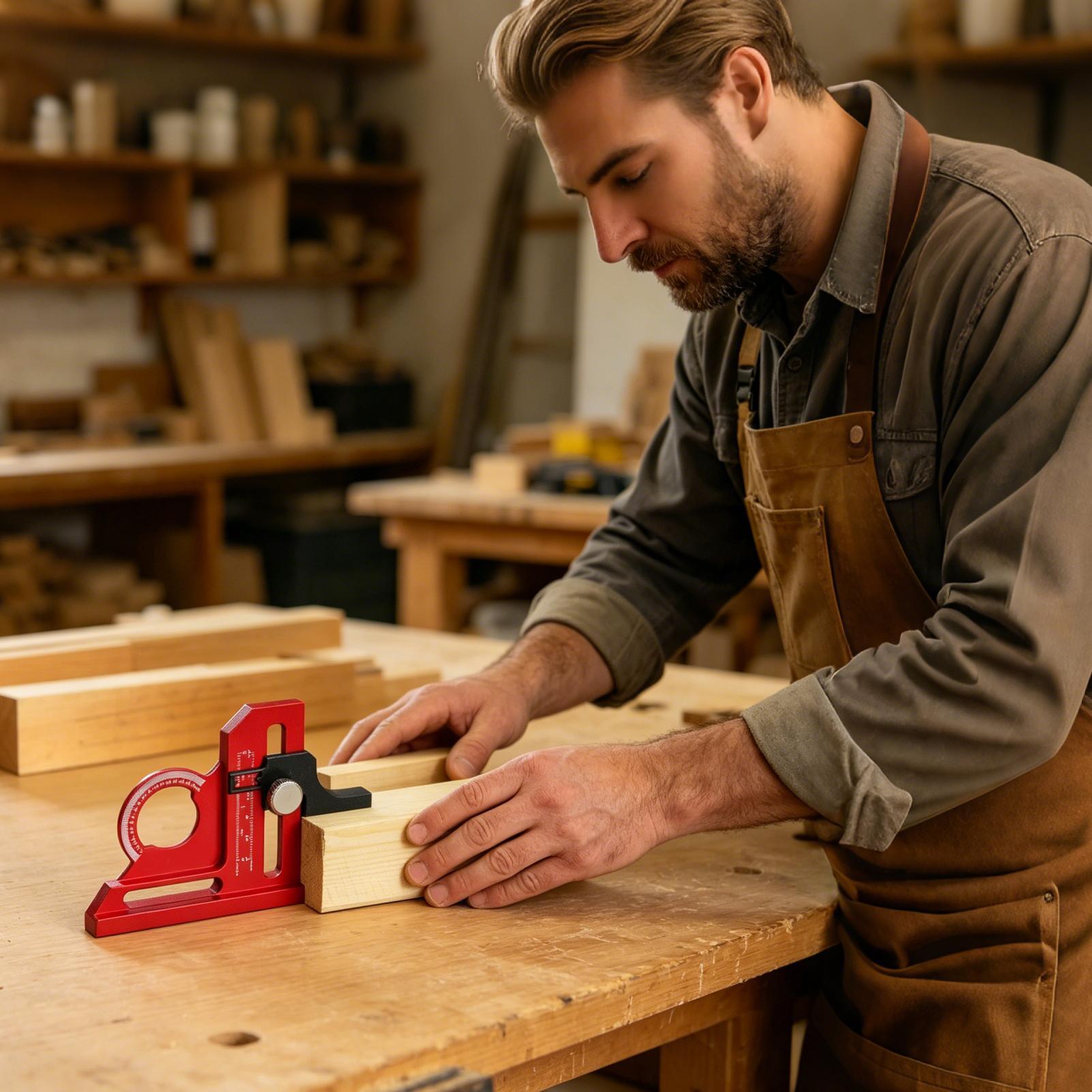 เครื่องวัดความลึกสำหรับเราเตอร - Woodworking Gauge บทวิจารณ์และราคา