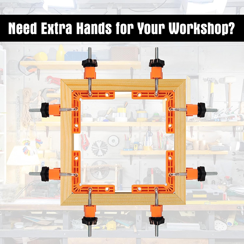 3/4/6/8 นิ้ว 90 °   ตัวหนีบยึด - Woodworking Right Angle Clamp บทวิจารณ์และราคา