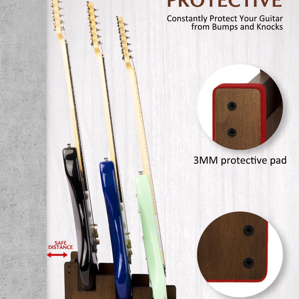 ชั้นวางกีตาร์ไม้แบบขั้นบันได,  - Woodworking Show บทวิจารณ์และราคา