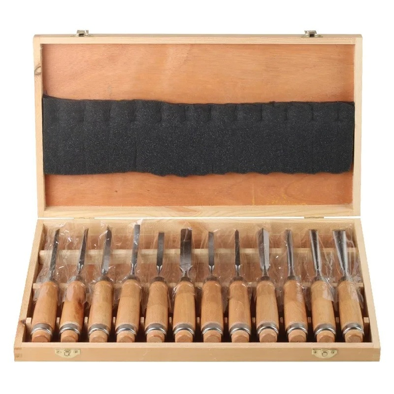 ชุดสิ่วแกะสลักไม้ 12 ชิ้น สำหร - Wood Chisel Set บทวิจารณ์และราคา