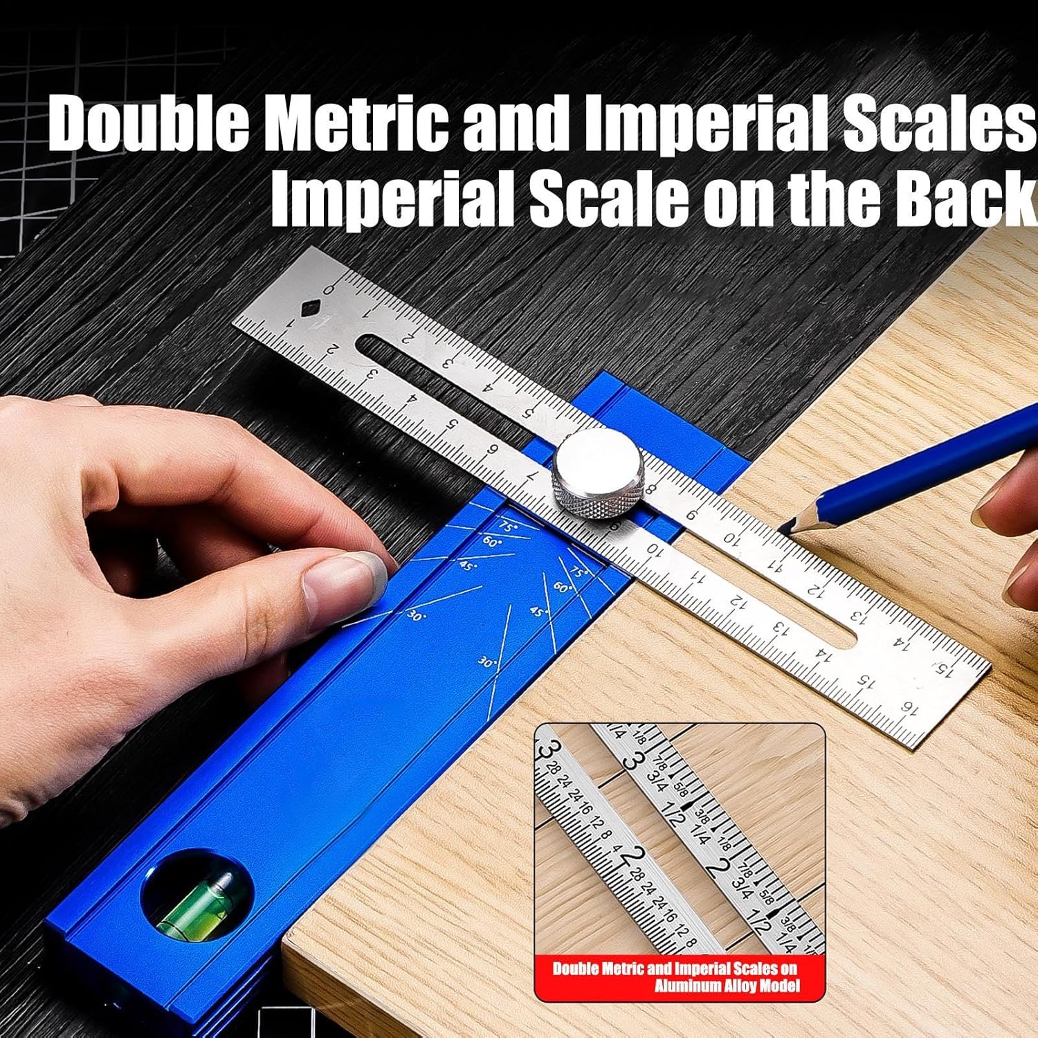 เครื่องมือทำเครื่องหมายแบบเขีย - Woodworking Gauge บทวิจารณ์และราคา