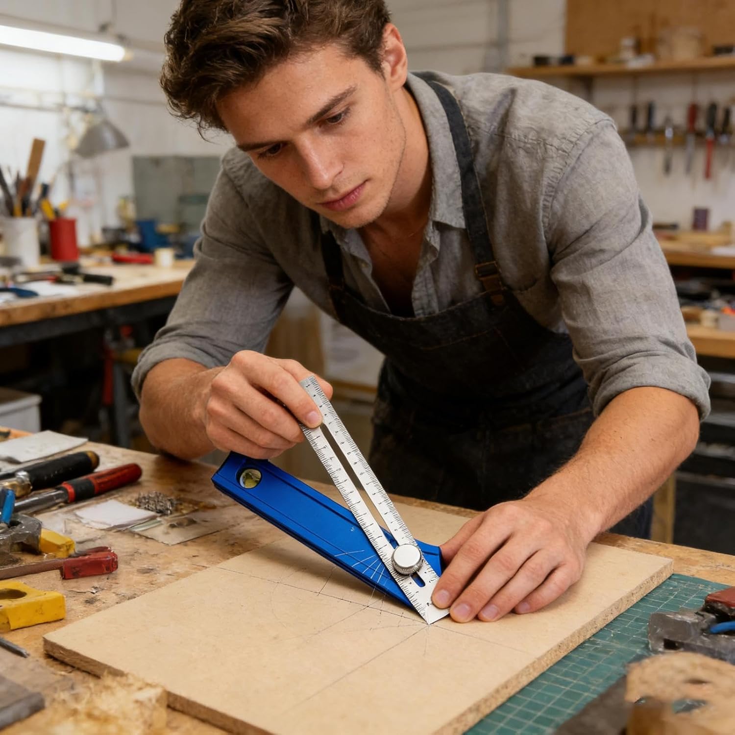 เครื่องมือทำเครื่องหมายแบบเขีย - Woodworking Gauge บทวิจารณ์และราคา