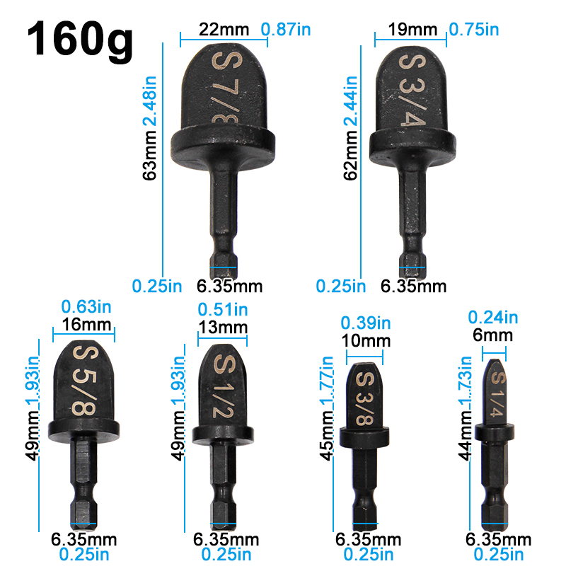 6 PC ท่อทองแดง Hole Expander ไ - Woodworking Youtube Free บทวิจารณ์และราคา