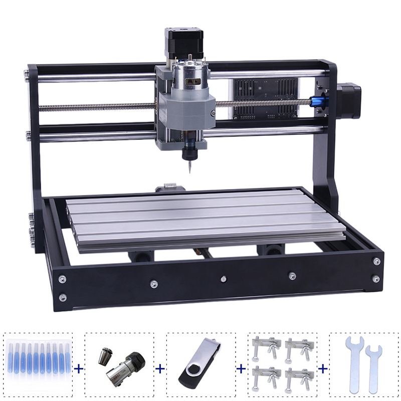เครื่องแกะสลักงานไม้ CNC 3018P - Wood Woodworking บทวิจารณ์และราคา