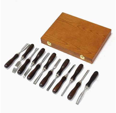 ชุดสิ่วแกะสลักไม้ 12 ชิ้น เครื - Wood Chisel Set บทวิจารณ์และราคา