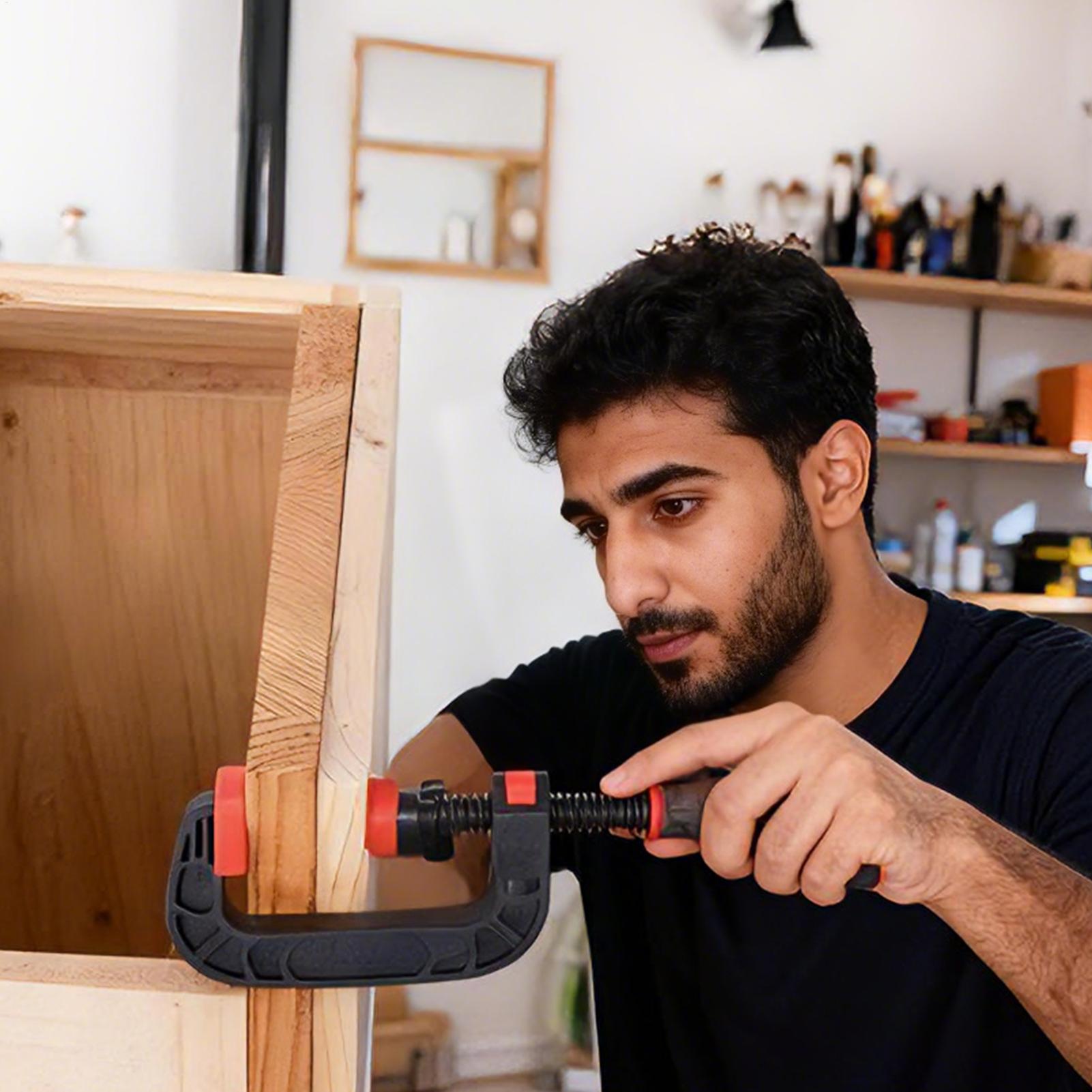 แคลมป์สำหรับงานไม้ แคลมป์สปริง - Woodworking Bench บทวิจารณ์และราคา
