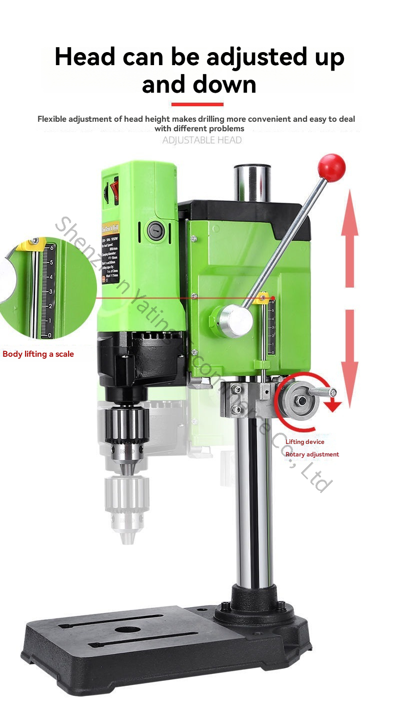 สว่านแท่นปรับปรุงใหม่ 220V 105 - Woodworking Bench บทวิจารณ์และราคา