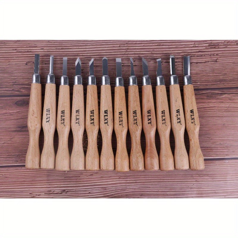 ชุดสิ่วและมีดแกะสลักไม้แบบมืออ - Wood Chisel Set บทวิจารณ์และราคา