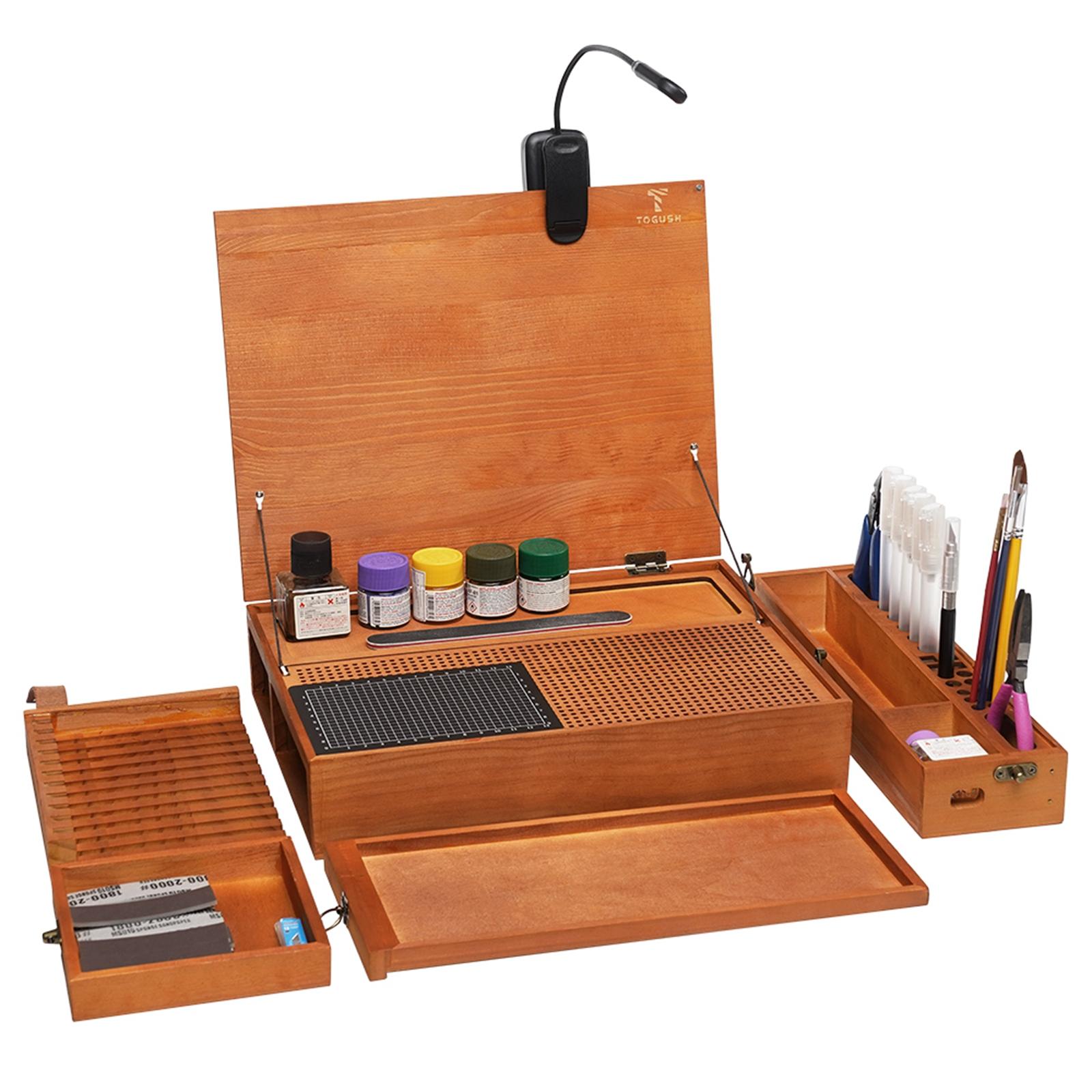 โต๊ะทำงานสำหรับงานอดิเรกสำหรับ - Woodworking Plan บทวิจารณ์และราคา