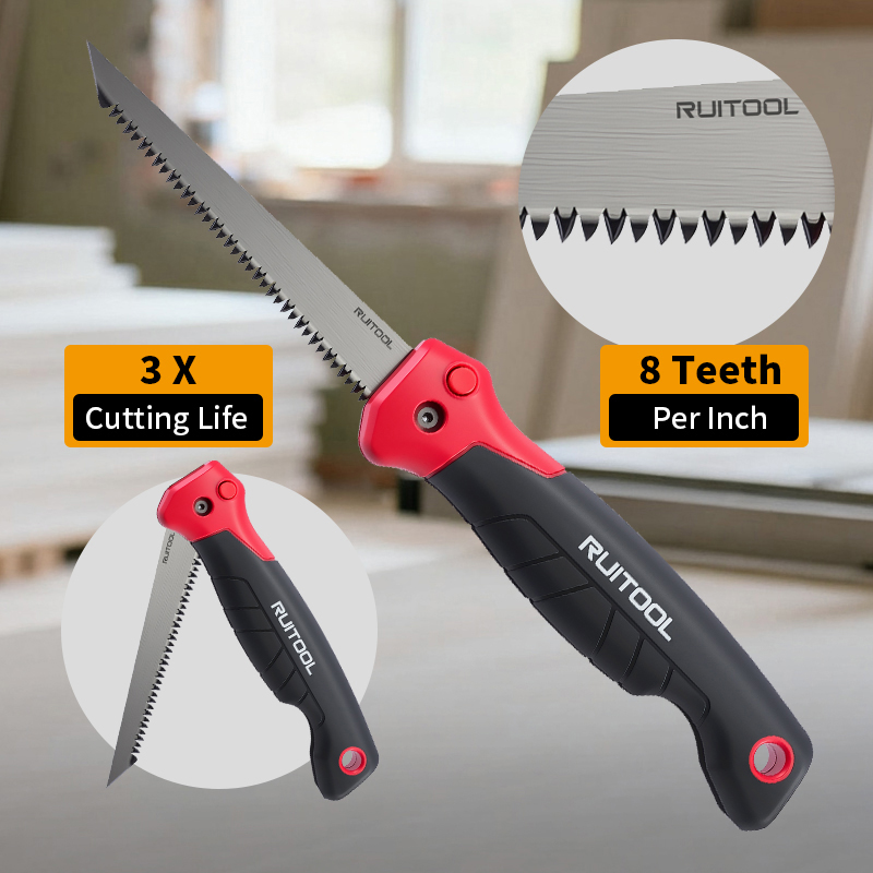 เลื่อยตัดผนังยิปซัมแบบพับได้ 8 - Woodworking Rasp บทวิจารณ์และราคา
