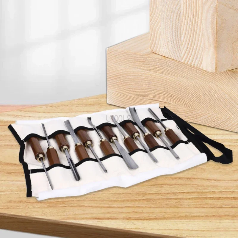 ชุดสิ่วงานไม้แบบใช้มือ ด้ามไม้ - Wood Chisel Set บทวิจารณ์และราคา