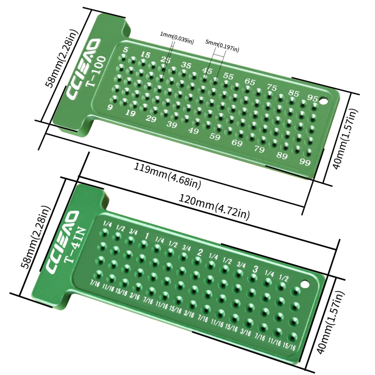 4 นิ้ว/100 มม.ไม้ Scribe,เมตริ - Woodworking Gauge บทวิจารณ์และราคา