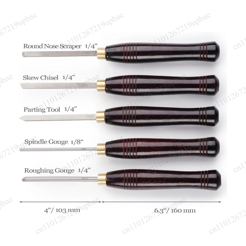ชุดสิ่วกลึงไม้ HSS 5 ชิ้น เครื - Wood Chisel Set บทวิจารณ์และราคา
